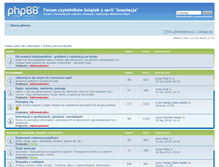 Tablet Screenshot of forum.anastazja.org